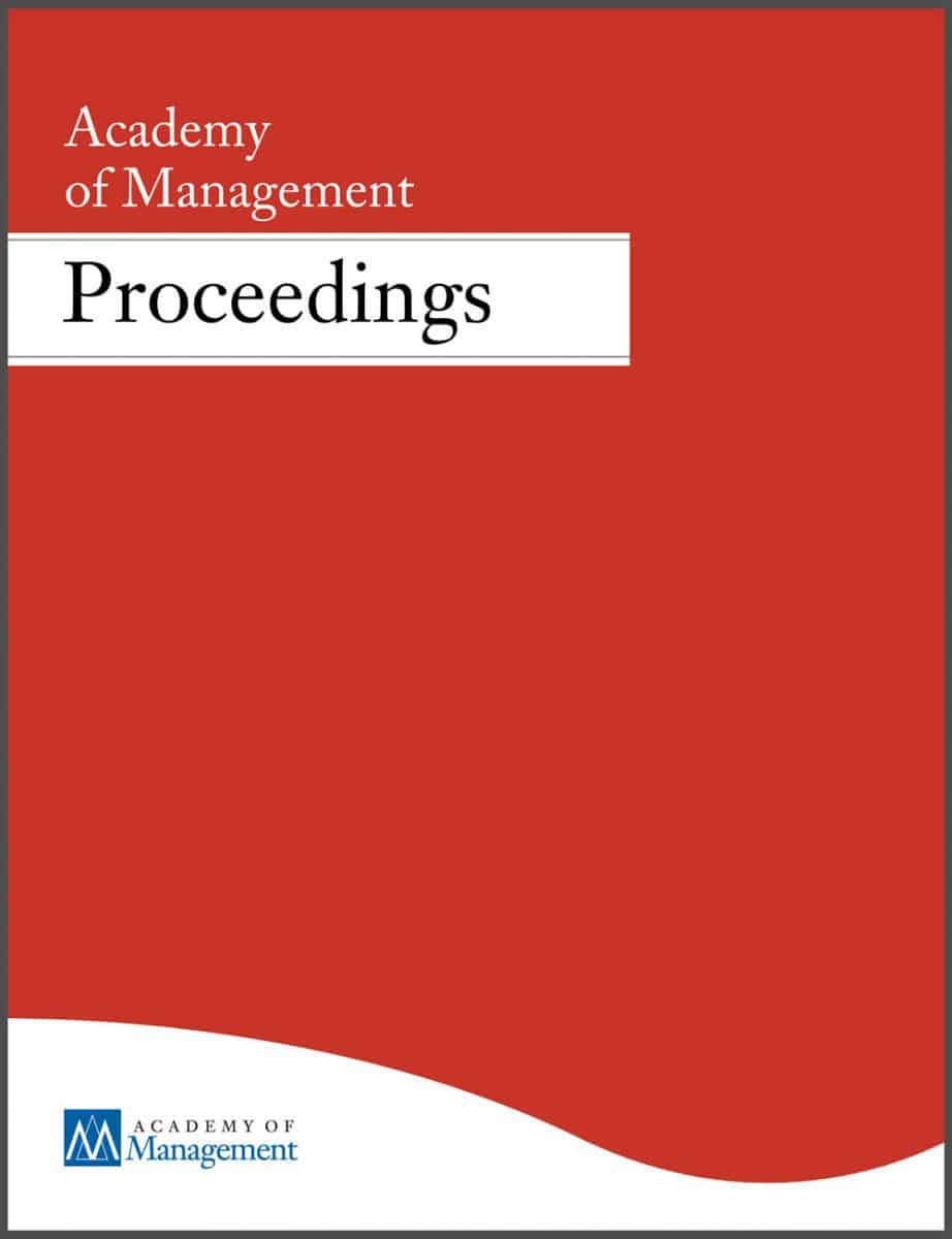 Publikation in Academy of Management - Proceedings