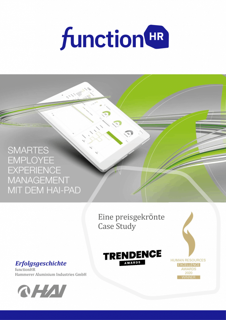 Agile Mitarbeiterbefragungen - Ein modernes Feedbackinstrument Erfolgsgeschichte HAI nutzt HAI-PAD für smartes Personalmanagement