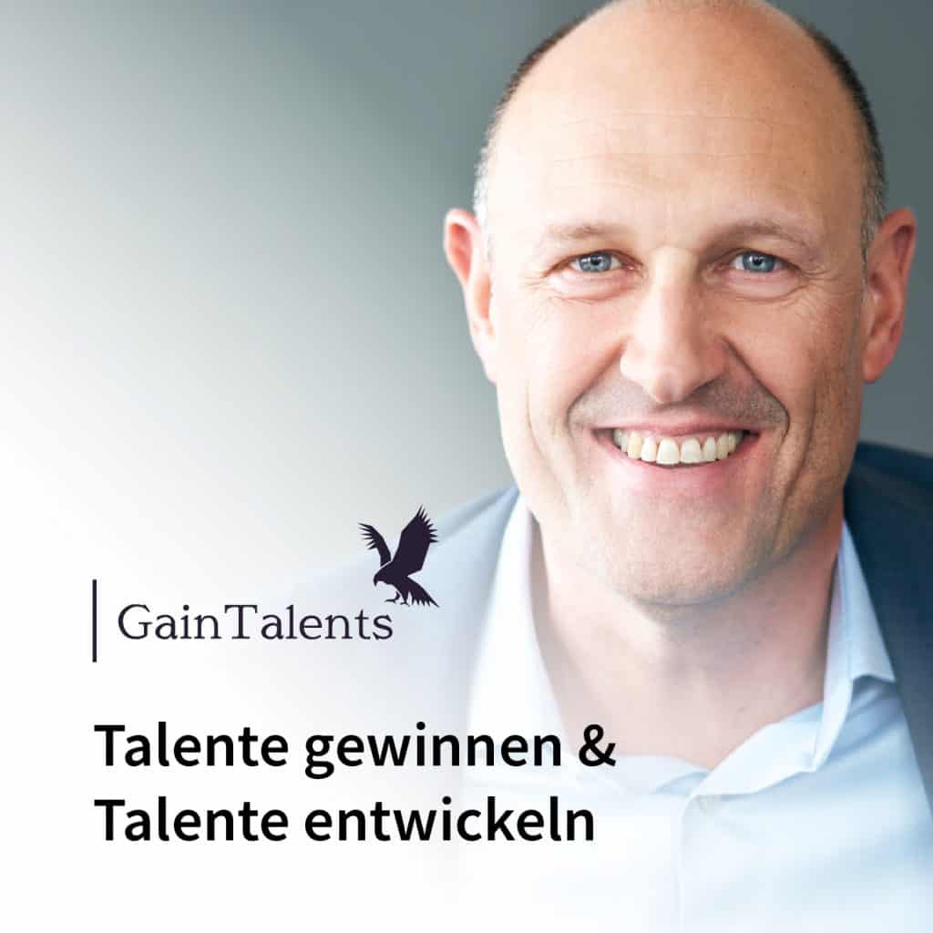 Podcastcover gain talents Employee Experience Management