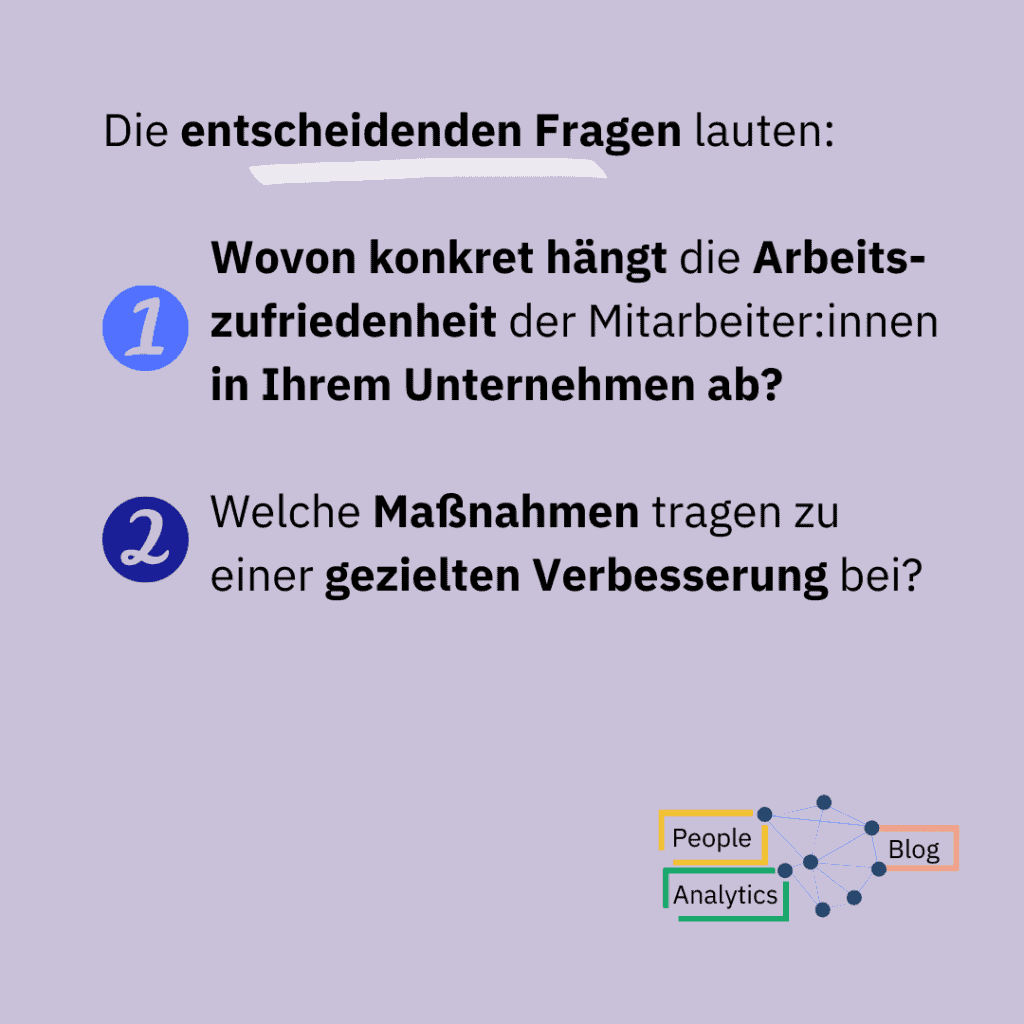 Mitarbeiterzufriedenheit messen und verbessern