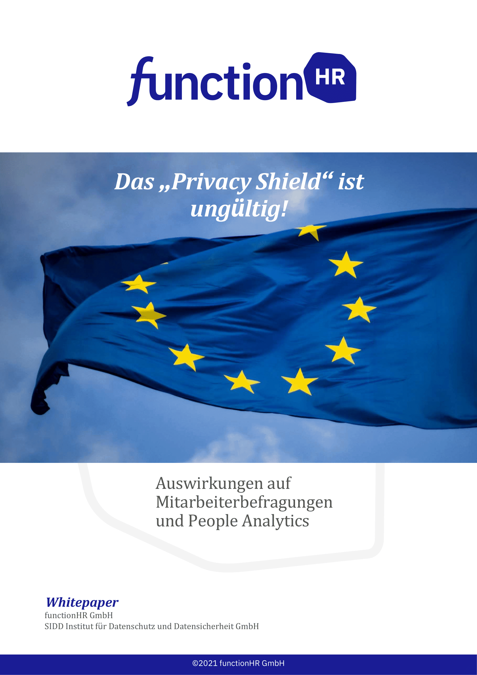 Mitarbeiterbefragung: Ziele, Auswertung, Software, Datenschutz Privacy Shield Abkommen, Datenschutz im Peronalmanagement
