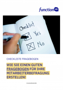 Mitarbeiterbefragung Muster Fragebogen Checkliste Fragebogen Mitarbeiterbefragung