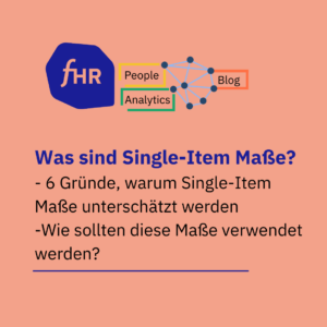 6 Gefahren bei der Benutzung externer Benchmarks Single-Item Maße Definition