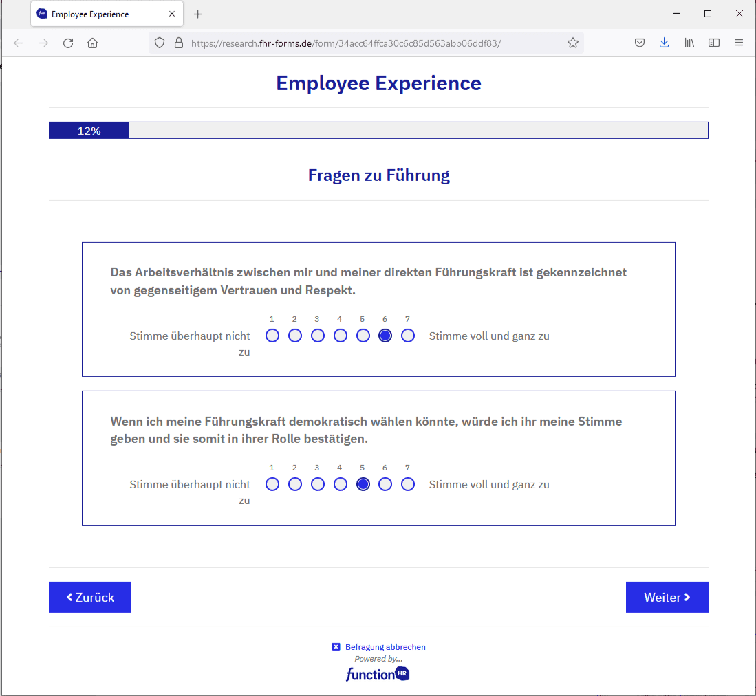 Mitarbeiterbefragung mit Wirkung - Landing Page grafik 4 Checkliste