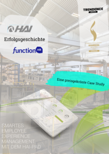 Im Handumdrehen die Mitarbeiterzufriedenheit messen und gezielt verbessern Success Story HAI EX Management with Employee Surveys and People Analytics